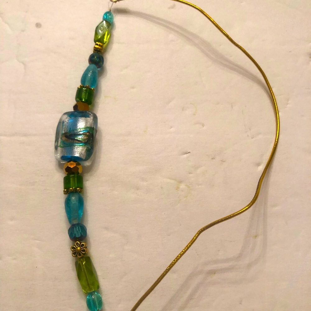 Bookmark - beaded - stretch